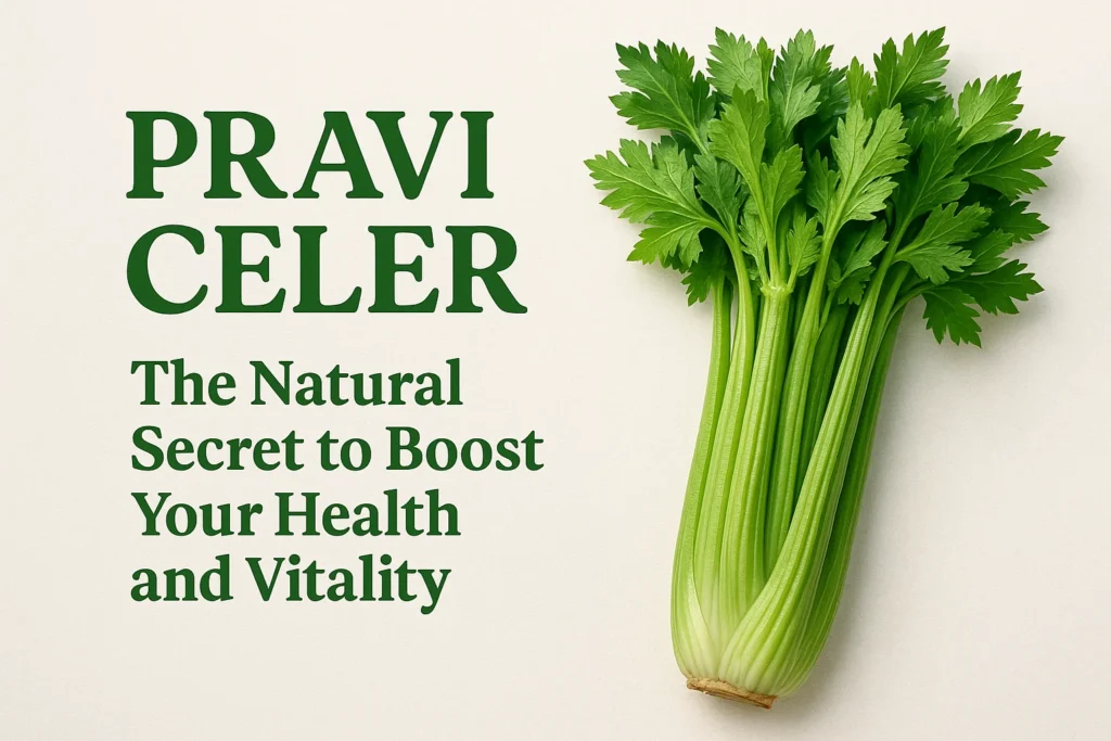 Pravi Celer: The Natural Secret to Boost Your Health and Vitality